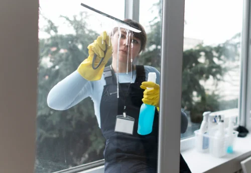 Nettoyage de vitres intérieures et extérieures à Saint-Georges-de-Mons